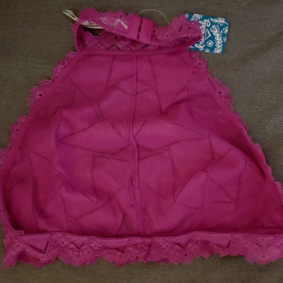 Free People Moonstruck Bralette Top High Neck - Picture 3 of 3